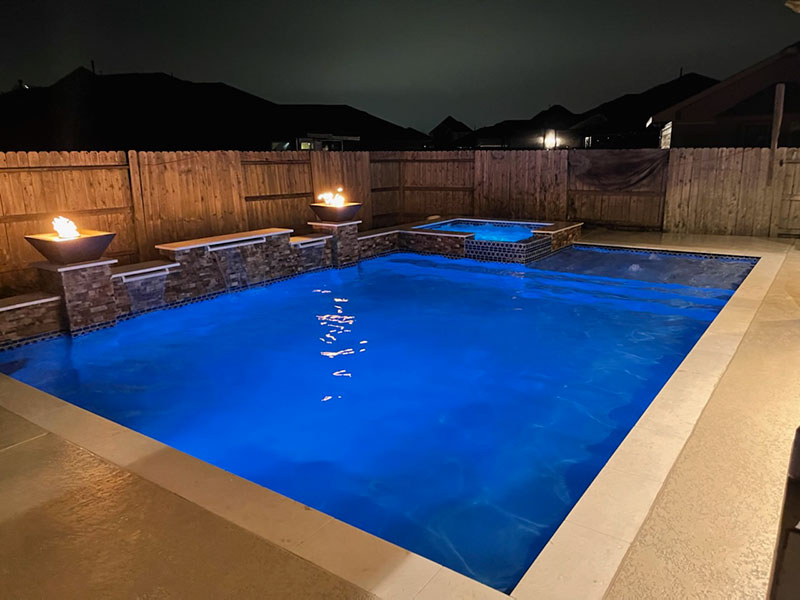residential pool installations and construction